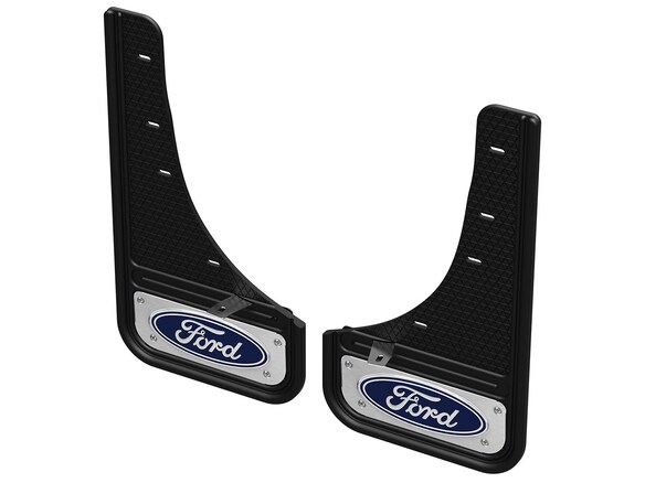 Escape 2020-2024 Gatorback Blue Ford Logo Splash Guards Rear Pair Main Image