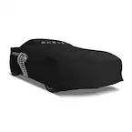 Mustang GT500 2020-2022 Indoor Black Full Car Cover for Large Wing Models Main Image