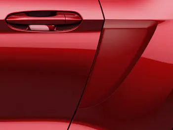 Mustang 2020-2023 Air Design® Lucid Red Side Quarter Panel Scoop