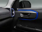 Bronco Sport 2021-2025, Interior Vent and Accent Overlay Kit, Velocity Blue, by TUFSKINZ Main Image