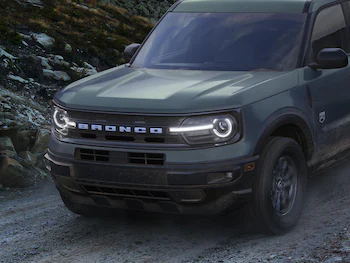 2021-2025 Bronco Sport Matte Clear Hood Graphic