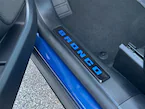 Bronco Sport 2021-2024, Front Door Sill Plate Overlays, Velocity Blue, by TUFSKINZ Main Image