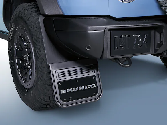 Bronco 2021-2025 Gatorback Bronco Text Logo Splash Guards Rear Pair Main Image