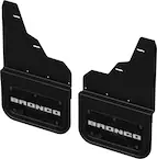 Bronco 2021-2025 Gatorback Bronco Text Logo Splash Guards Front Pair Without Rock Rails or Steps Main Image