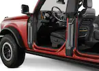 Bronco 2021-2025 DeeZee Door Hinge Covers for A & B Pillar for 4 Door Model Main Image