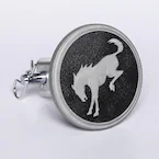 Hitch Receiver Aluminum Cap w/ Bronco Logo Main Image