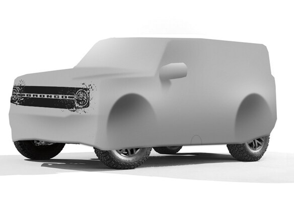 Bronco 2Dr 2021-2025 2D Color Full Vehicle Cover w/o Roof Rails Main Image