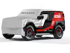 Bronco 2Dr 2021-2025 3D Multicolor Full Vehicle Cover w/o Roof Rails Main Image