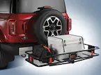 Bronco 2021-2025 Folding Hitch Mounted Basket Main Image