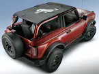 Bronco 2Dr 2021-2025 Bronco Horse Bimini Top Black with Light Gray Main Image