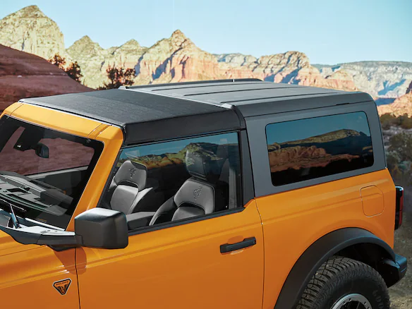 Bronco 2Dr 2021-2025 Sunrider Soft Vinyl Retractable Hardtop Main Image