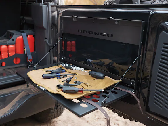 Bronco 2021-2025 Rear Swing Gate Tailgate Folding Table Main Image