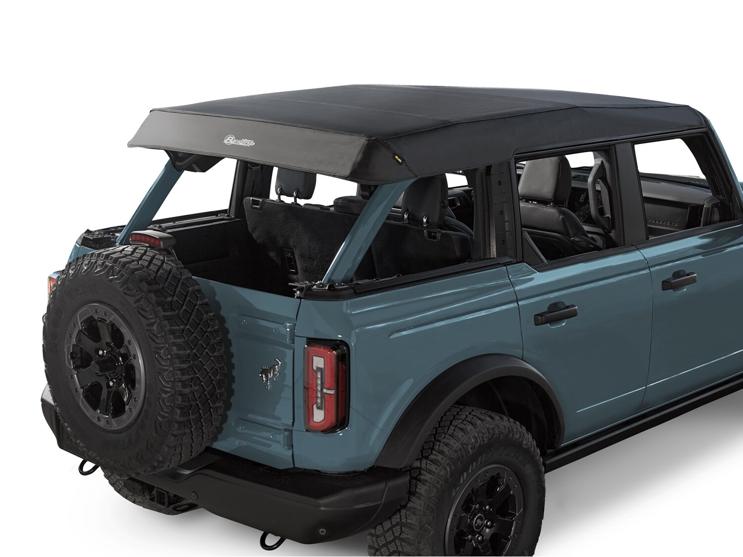 Bronco 4Dr 2021-2025 TrekTop Soft Vinyl Retractable Top
