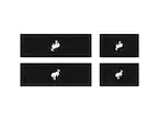 Bronco 4Dr 2021-2024 Tufskinz Bucking Bronco Logo Door Sill Protector Kit Main Image