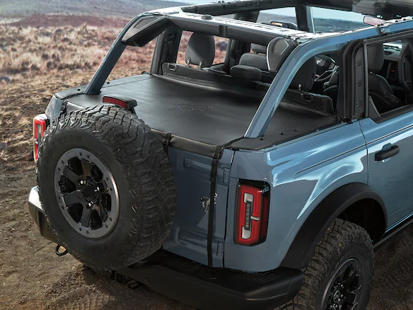 Bronco 4Dr 2021-2025 Canvas Soft Tonneau Cover Main Image