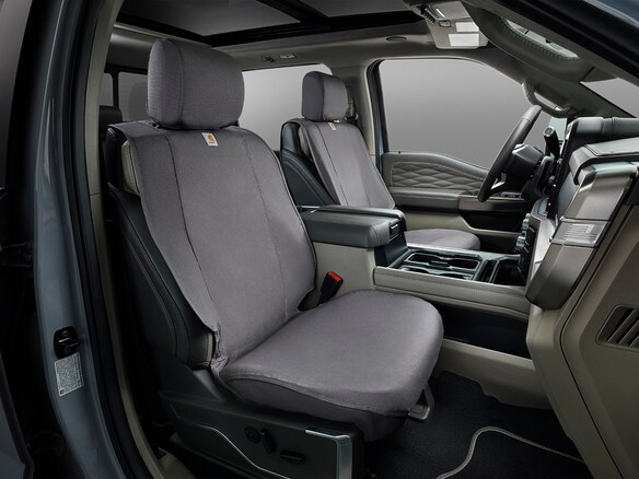 Covercraft Front Captain's Chair Seat Covers in Gravel Main Image