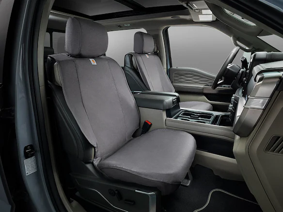 Covercraft Front Captain's Chair Seat Covers in Gravel Main Image