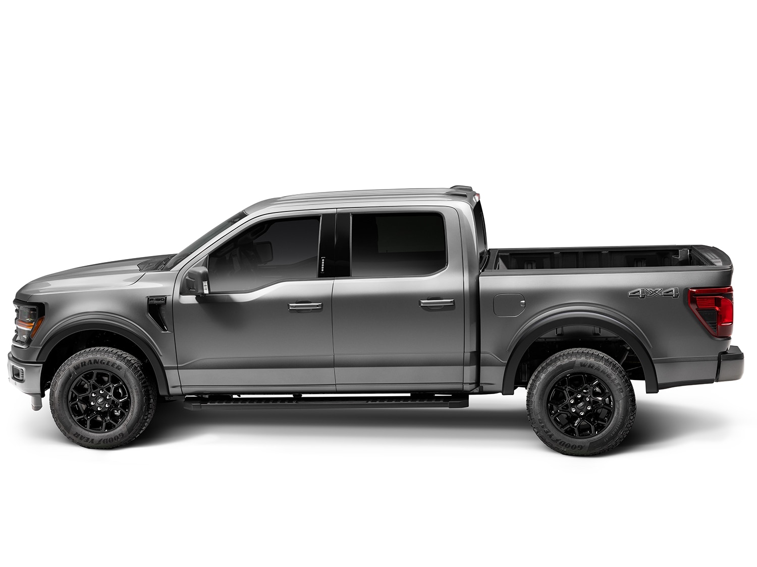 F-150 2021-2025 Fender Flares, OE Style, Black Textured by