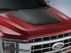 F-150 2021-2025 Air Design® Satin Black Hood Scoop Main Image