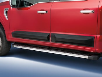 Air Design® Matte Black Door Molding Trim Kit for Crew Cab