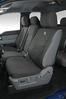 Covercraft Carhartt Front Row Seat Covers 40/20/40 in Gravel