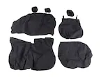 Covercraft Rear Row 60/40 Seat Covers w/o Armrest in Charcoal Main Image
