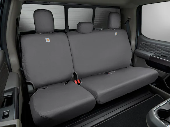 Covercraft Carhartt Rear Row Seat Covers 60/40 in Gravel Main Image