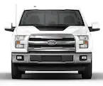 F-150 2021-2025 VISCO Matte Black Hood Cowl Stripe Kit Main Image