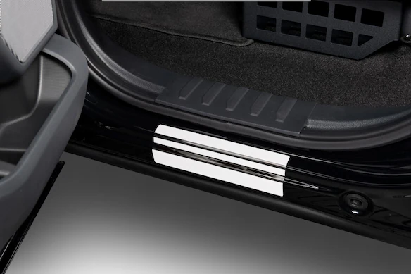 F-150 CrewCab 2021-2025 Putco Stainless Steel Door Sill Plates Main Image