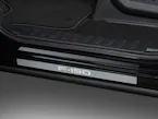 F-150 CrewCab 2021-2025 Putco Black Platinum Stainless Steel Door Sill Plates Main Image