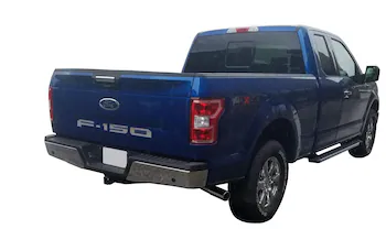 F-150 2021-2025 Polished Stainless Steel Lettering Tailgate Badge