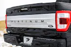 F-150 2021-2025 Gunmetal Platinum Lettering Tailgate Badge Main Image
