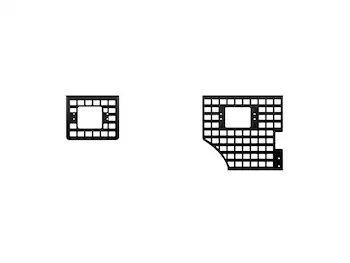 F-150 2022-2025 Putco Bed MOLLE Panels for 5.5ft Bed - R/H