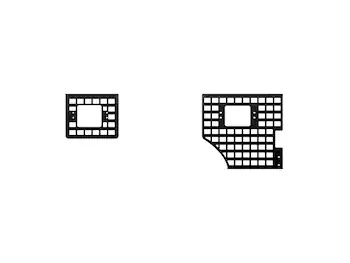 F-150 2022-2025 Putco Bed MOLLE Panels for 6.5ft Bed - R/H