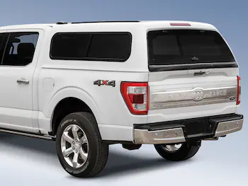F-150 2021-2025 Leer Group Oxford White CabHigh Sport Bed Cap for 5.5 Bed, Paint Code YZ - NON-RETURNABLE