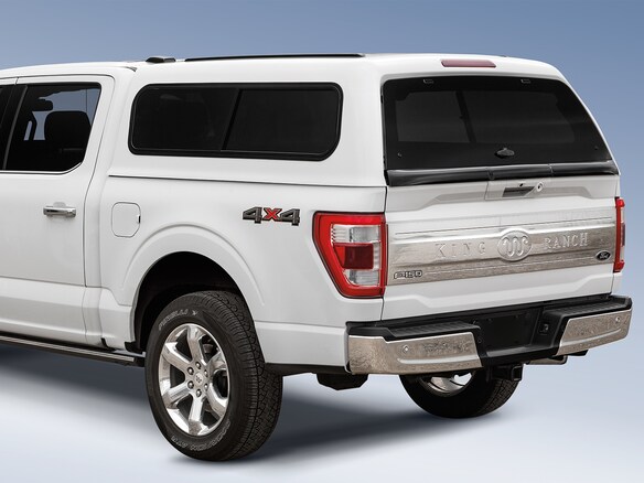 F-150 2021-2025 Leer Group Oxford White CabHigh Sport Bed Cap for 5.5 Bed, Paint Code YZ - NON-RETURNABLE Main Image