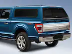 F-150 2021-2025 Leer Group Atlas Blue CabHigh Sport Bed Cap for 6.5 Bed, Paint Code B3 - NON-RETURNABLE Main Image