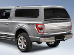 F-150 2021-2025 Leer Group Iconic Silver CabHigh Sport Bed Cap for 6.5 Bed, Paint Code JS - NON-RETURNABLE Main Image