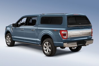 F-150 2021-2023 Leer Group Cab High Sport Bed Cap for 6.5 Bed, Area 51, Paint Code KU - NON-RETURNABLE