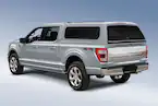 F-150 2021-2023 Leer Group Cab High Sport Bed Cap for 6.5 Bed, Azure Gray Tri-Coat, Paint Code G4 - NON-RETURNABLE Main Image