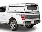 F-150 2021-2025 Leer Group Oxford White Cab High Commercial Bed Cap with Roof Rack for 6.5 Bed - NON-RETURNABLE Main Image