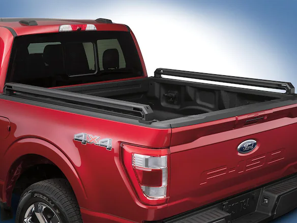 F-150 2021-2025 Black TecRail Bed Rail for 5.5' Bed Main Image
