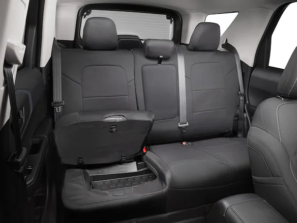 Bronco Sport 2022-2025 Seat Cover, Rear, Neoprene 60/40 with Armrest and Under Seat Storage Main Image