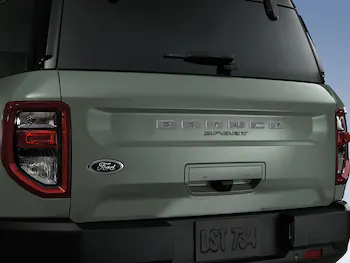 Bronco Sport 2021-2025 TufSkinz Carbon Fiber Domed Liftgate Lettering