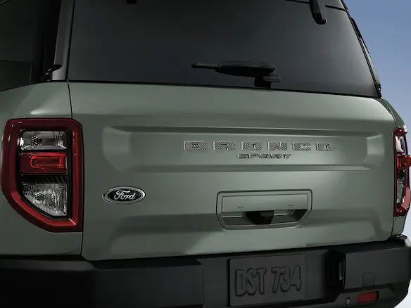 Bronco Sport 2021-2025 TufSkinz Carbon Fiber Domed Liftgate Lettering Main Image