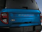 Bronco Sport 2021-2025 TufSkinz Velocity Blue Liftgate Lettering Main Image