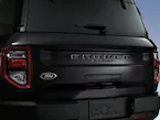 Bronco Sport 2021-2025 TufSkinz Matte Black Liftgate Lettering Main Image
