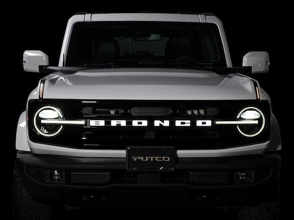 Bronco 2024-2025, Illuminated Grille Letters for Vehicles w/Camera Main Image