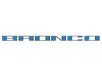 Bronco 2021-2025 TufSkinz Artisan Blue Grille Lettering Main Image