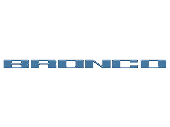 Bronco 2021-2025 TufSkinz Artisan Blue Grille Lettering Main Image